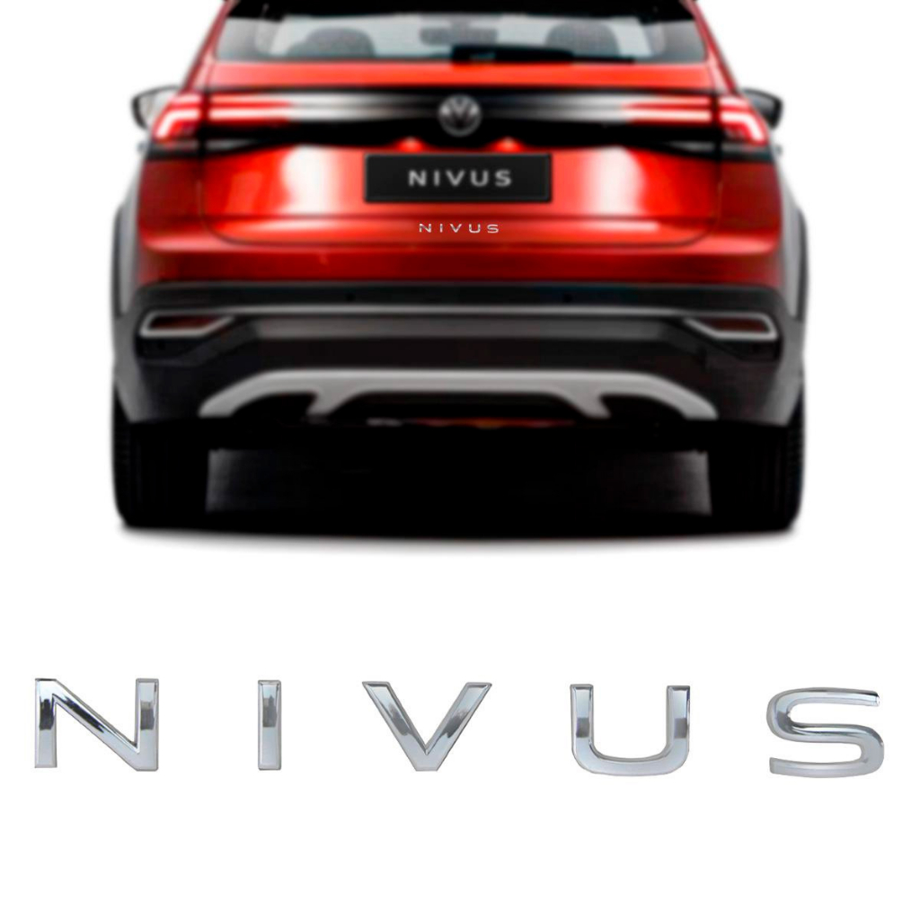 EMBLEMA (NIVUS) VW NIVUS TODOS CROMADO