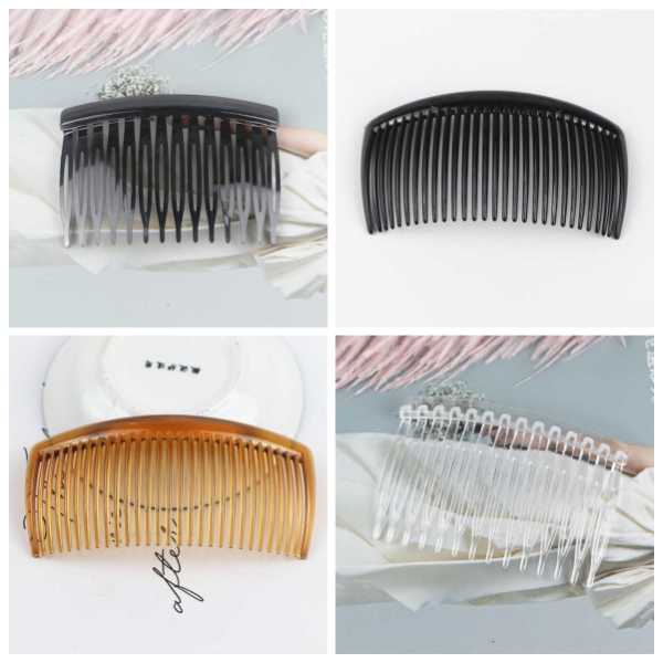 Pente Travessa Plástico Modelo Tiara Ou Pente Da Vovó