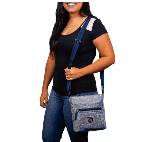 Bolsa Transversal Pequena Capricho Glitter - Sestini