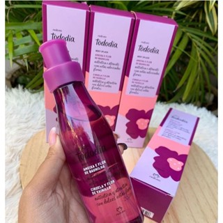 BODY SPLASH AMEIXA E FLOR DE BAUNILHA NATURA TODODIA - EXCLUSIVO RARIDADE