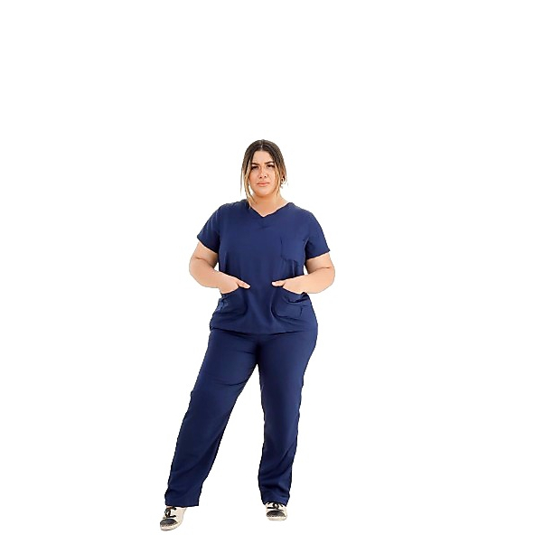 Conjunto de Pijama Cirúrgico Scrub Unissex Hospitalar Uniforme Profissional 10