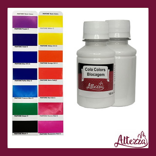 Cola Blocagem Colors PVA Colorida 100g Altezza
