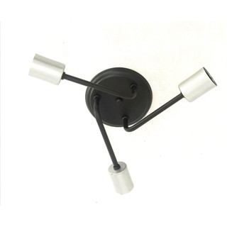 Luminária de Teto e Parede Retrô Sputnik - Aranha Clean Industrial Para 3 Lâmpadas em Oferta na Shopee