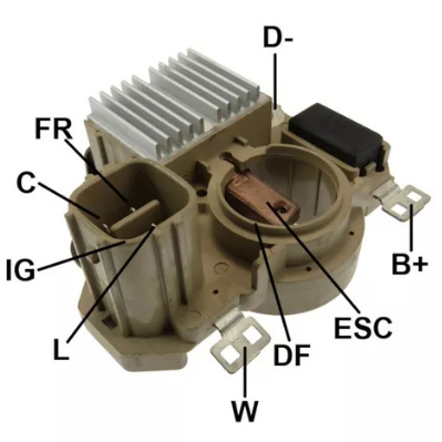 Regulador De Voltagem Gauss Honda Fit 1.5 em Oferta na Shopee