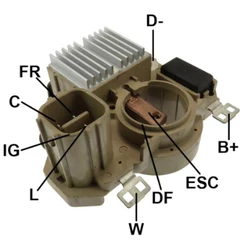 Regulador De Voltagem Gauss Honda Fit 1.5