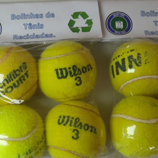Bola De Tênis Feltro Esporte com 3 Treino Ao Ar Livre