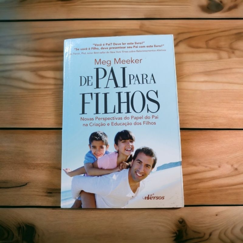 Livro -  Meg Meeker De Pai para Filhos