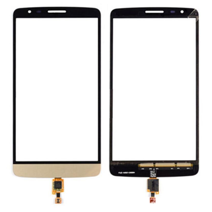 Peça Tela Vidro Touch compatível com LG G3 Stylus D690 / D690n - Dourado / Gold
