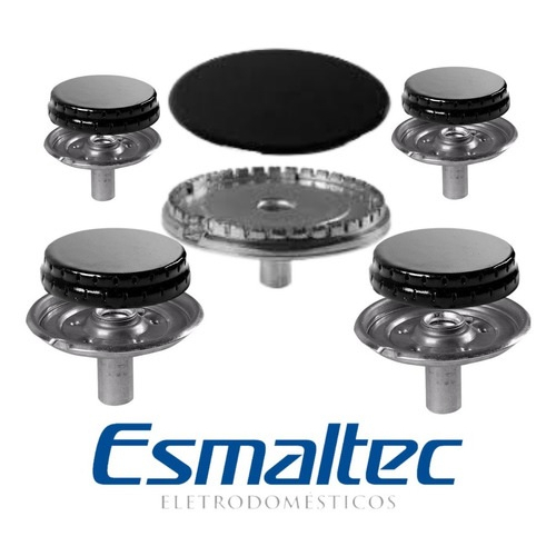 Kit Espalhadores com Sorvetes Fogao Esmaltec Agata 5 Bocas em Oferta na Shopee