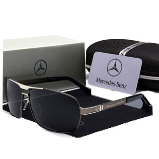 Óculos de Sol Masculino Polarizado Mercedes-Benz Metal Uv400