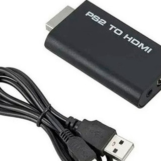 Adaptador Conversor Ps2 Audio Vídeo Av Para Cabo Hdmi -Estoque no Brasil- Marisa