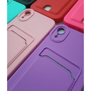 Capa Case Iphone XR Com Suporte Para cartão e Proteção da Câmera