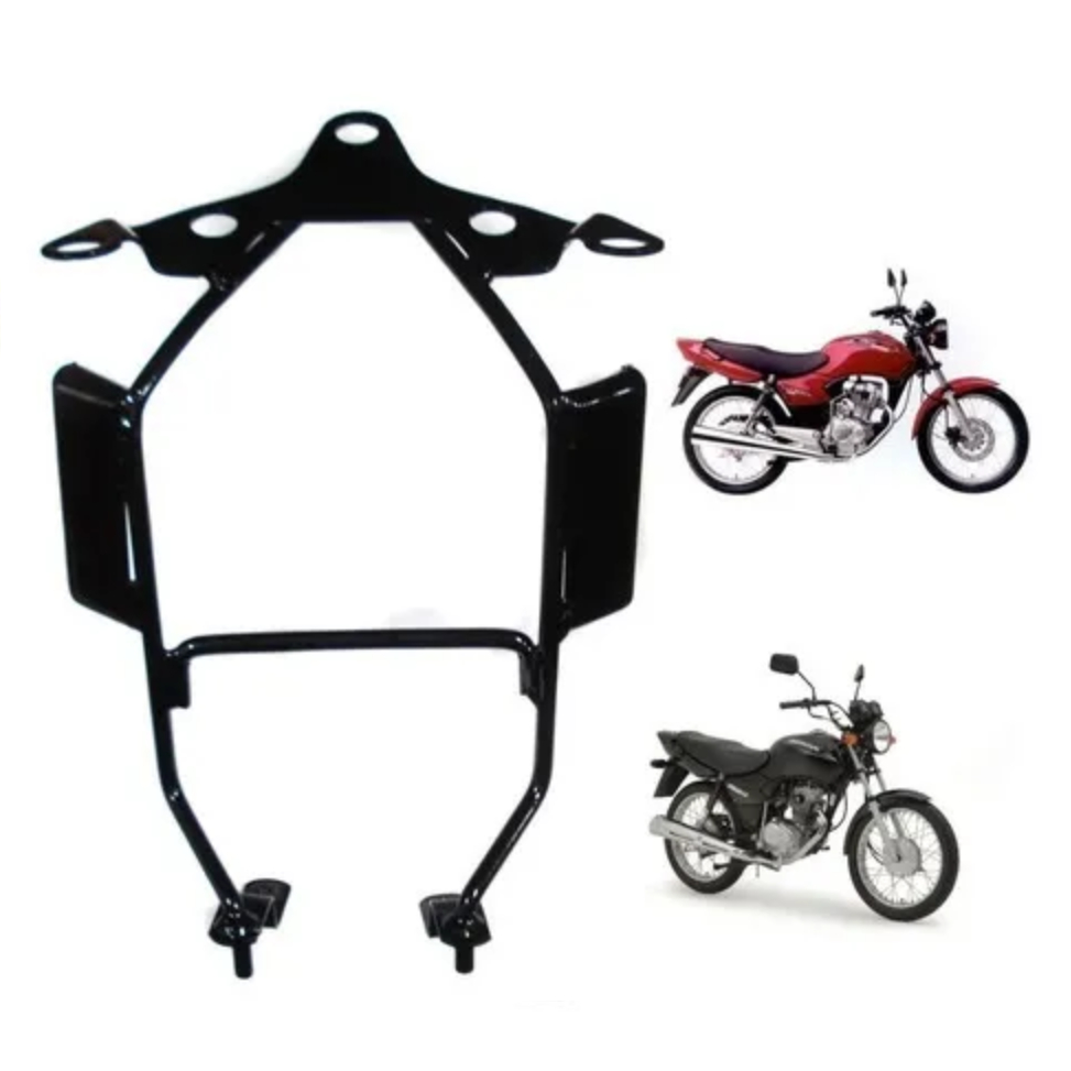 Aranha Suporte Farol Titan 125 00/05 Fan 125 06/08 Qually 100116