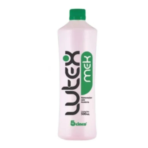 Removedor de esmalte lutex mek 500ml cinco
