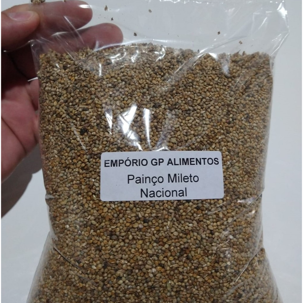 Painço Milhetinho Nacional - 1kg em Oferta na Shopee