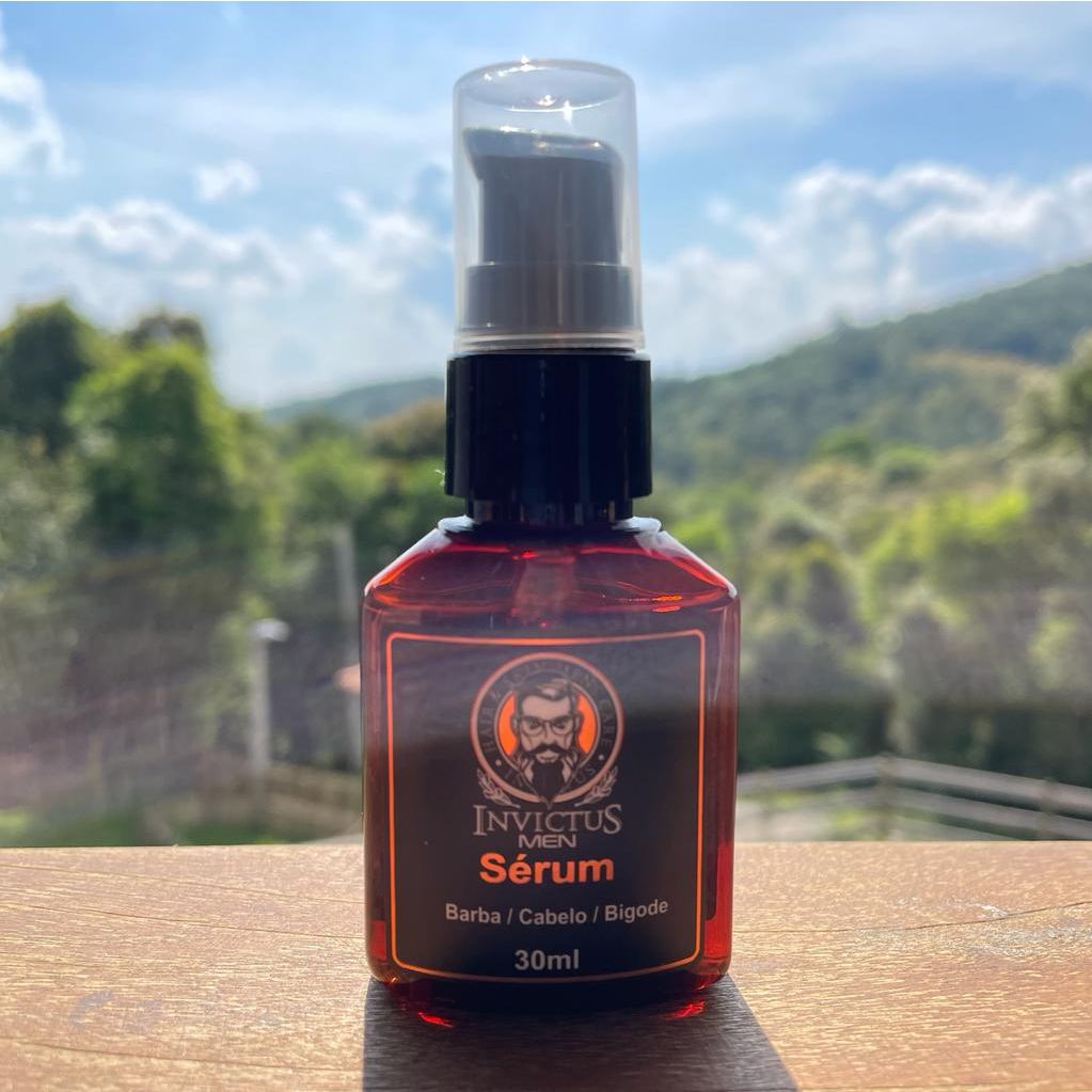 Sérum Reparador de Barba e Bigode Óleo pra Barba Invictus Men 30ml