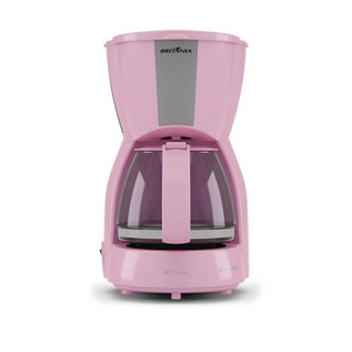 Cafeteira Britânia  Inox Rosa 15 Xícaras 800W