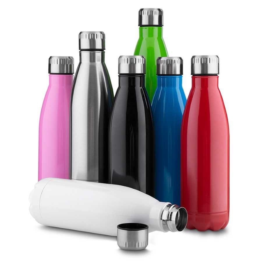 Garrafa Térmica de Inox Squeeze Original Agua Gelada ou Quente Super Resistente 500ml