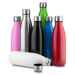 Garrafa Térmica de Inox Squeeze Original Agua Gelada ou Quente Super Resistente 500ml