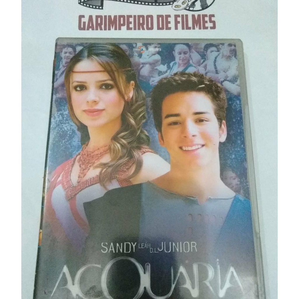 DVD - ACQUARIA - ORIGINAL MUITO CONSERVADO SANDY E JUNIOR