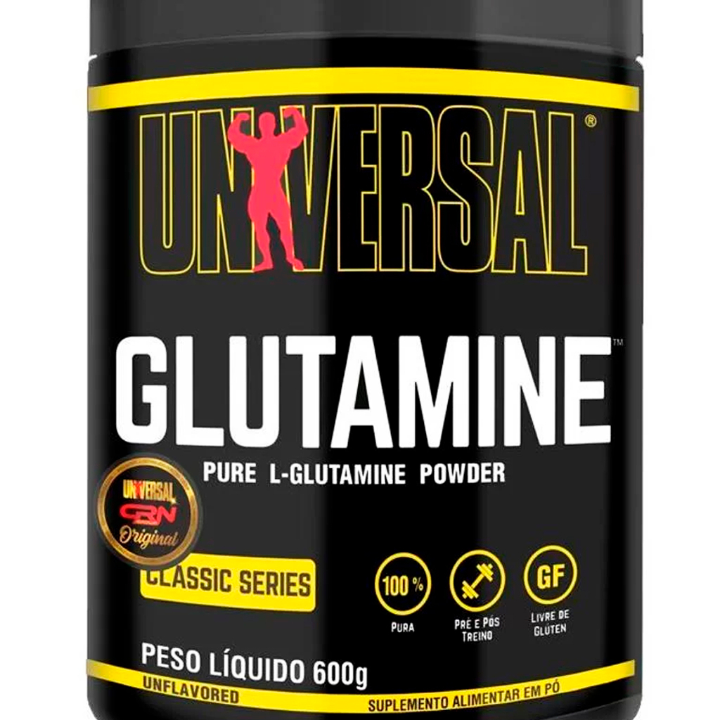 Glutamine 600g Glutamina 100% Pura Original Universal Nutrition