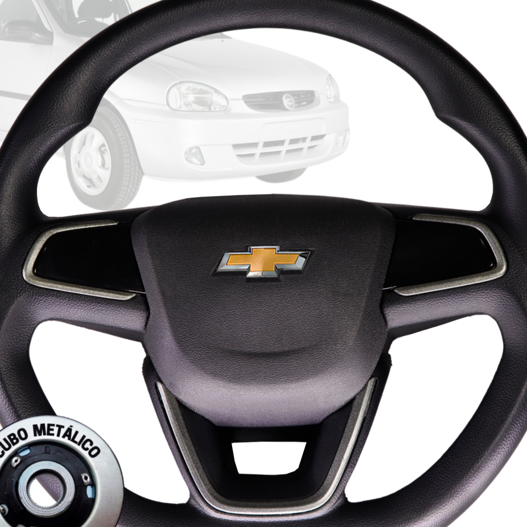 Direção Esportiva Novo Onix Grafite Corsa Premium Maxx Frente Montana Meriva Zafira Montana Corsa em Oferta na Shopee