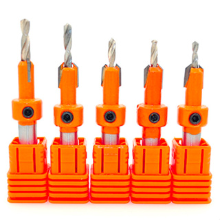 Broca Escareadora Com Parafuso De Aço Durável Para Madeira Broca Escariadora Para Marceneiro em Oferta na Shopee