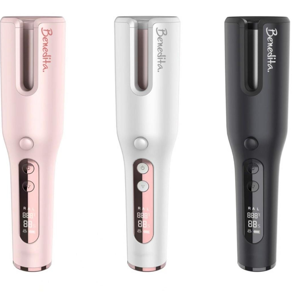 Modelador de Cachos Cabelo Automático sem fio Recarregável Portátil em Oferta na Shopee