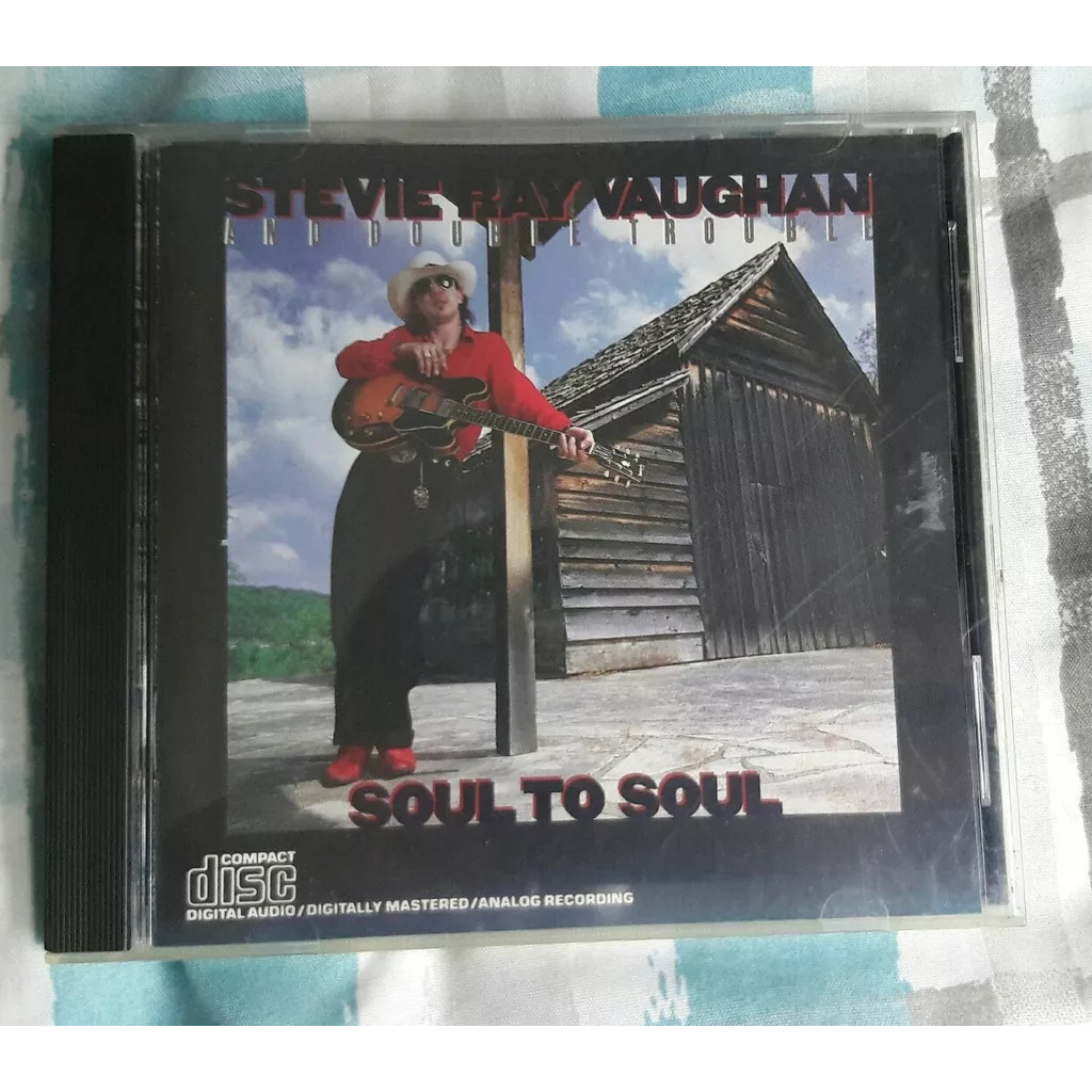 Stevie Ray Vaughan Soul To Soul Cd Americano Primeira Tiragem