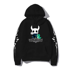 Moletom Blusa Capuz Hollow Knight Cavaleiro Oco Bolso Canguru Casual Confortavel REF 512..