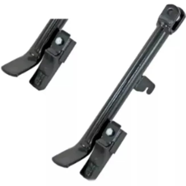 Pezinho moto Titan CG Fan Start Cargo Ks Es Esd Ex Apoio Cavalete Descanso Com Borracha 125/150/160 2005 a 2022