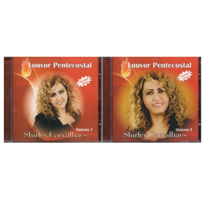 Kit 2 Cds Shirley Carvalhaes - Louvor Pentecostal Vol. 1 E 2