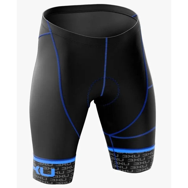 Bermuda Masculina 3XU Multiplied Ciclista Bike Bicicleta Azul - Refactor