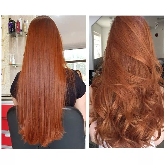 Cabelo Aplique Tic-tac Extensão Alongamento Cor Ruivo