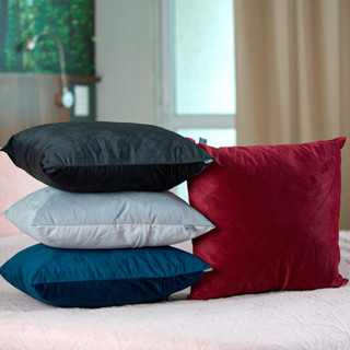 Capas de veludos para almofadas (ideal para o tamanho 45x45cm).