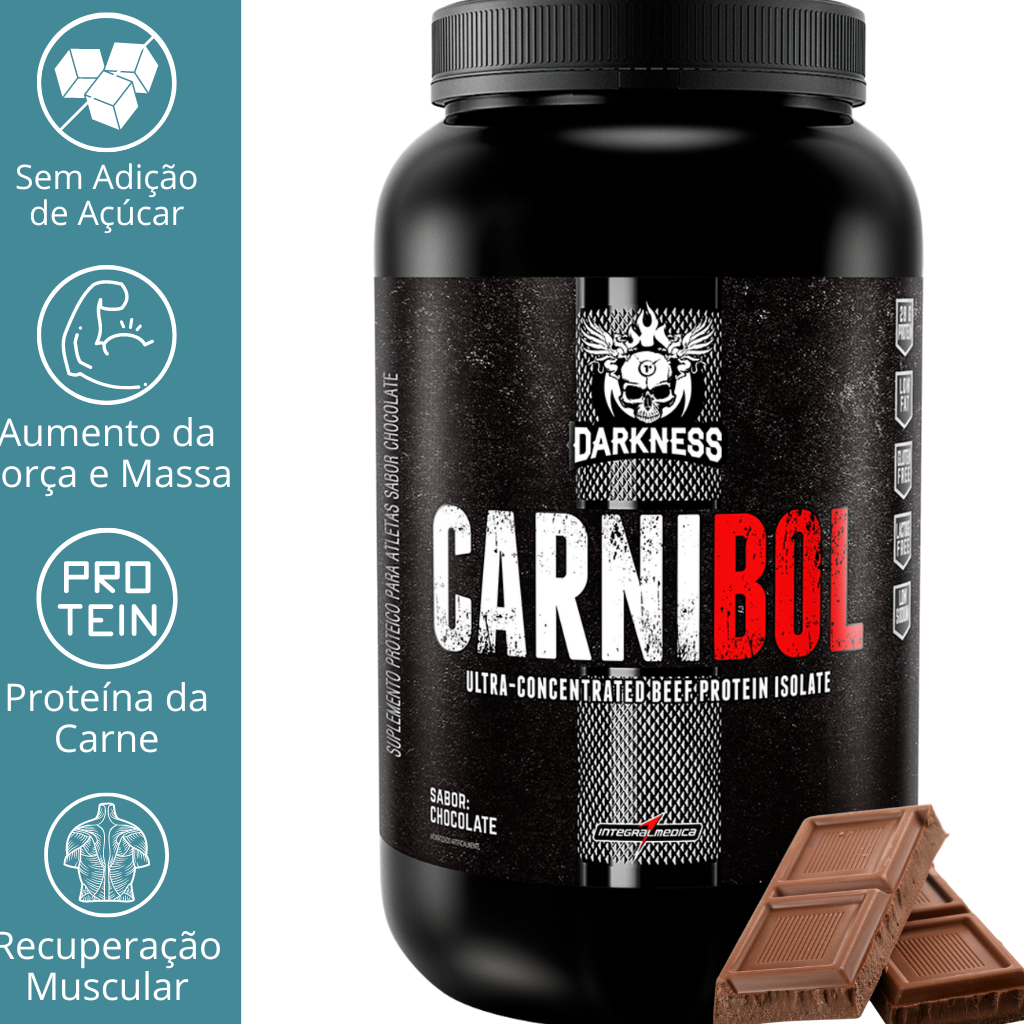 CARNIBOL PROTEÍNA DA CARNE 900G - DARKNESS