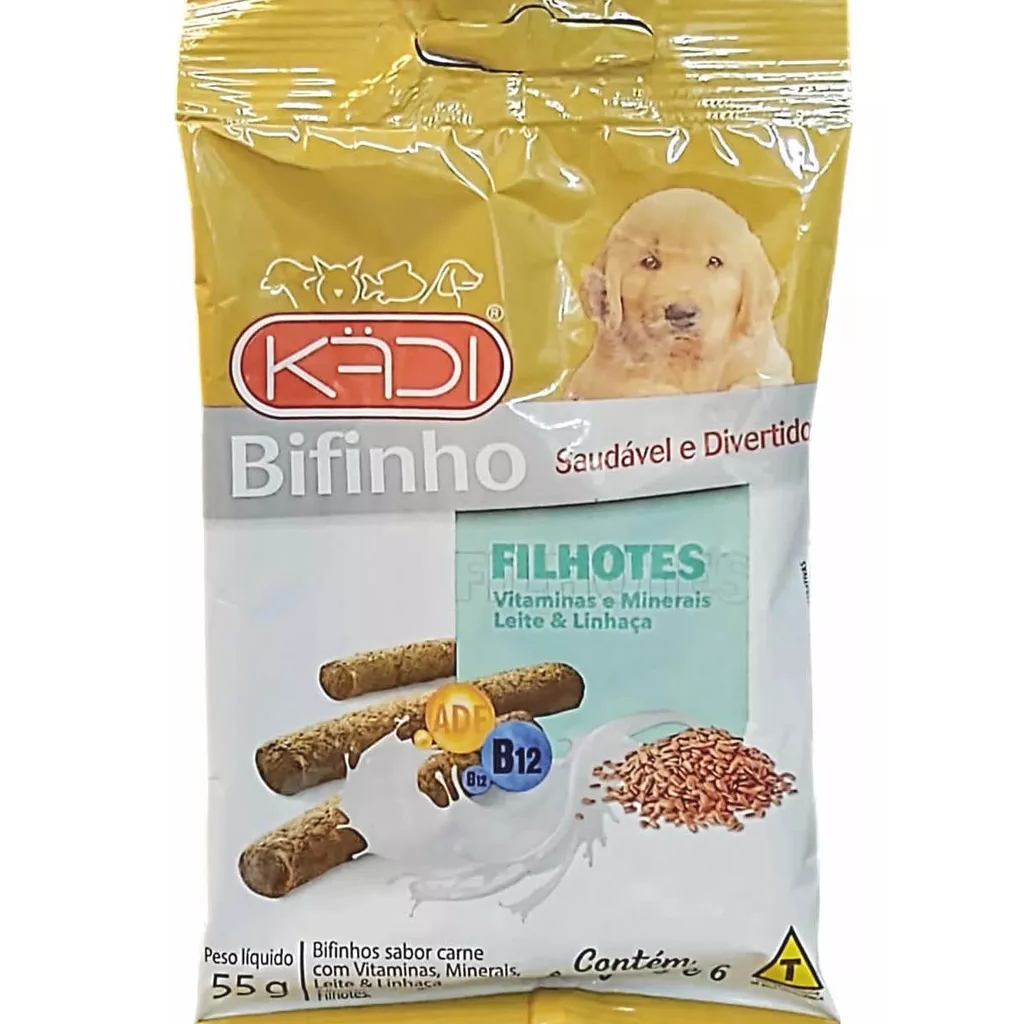 Bifinho P/ Cachorro Filhotes Vitaminas A D E 55g