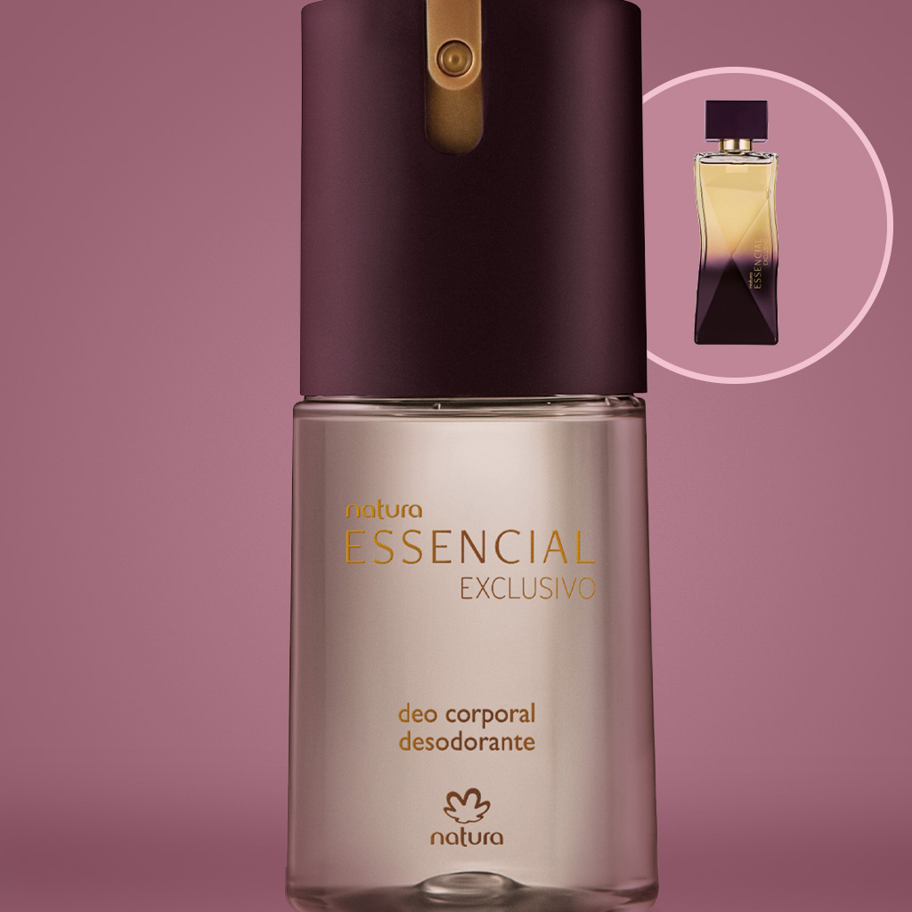 Desodorante Corporal Essencial Exclusivo Feminino - 100 ml Natura