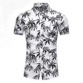 Camisa Florida Masculina Camisa Social Floral Camisa Moda Praia Masculina