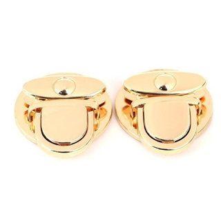 FECHO PARA BOLSA TIC TAC  ZAMAC DOURADO 45MM COM 3 PÇS. em Oferta na Shopee