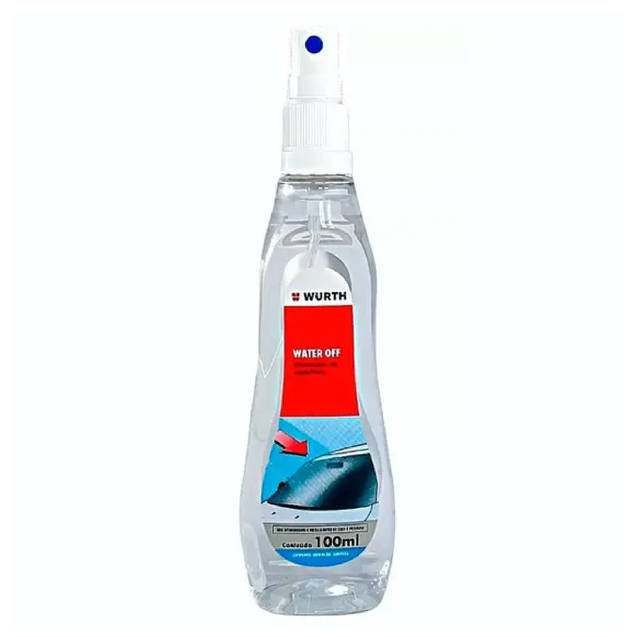 Cristalizador de Vidros Water Off 100ml Wurth original com NF