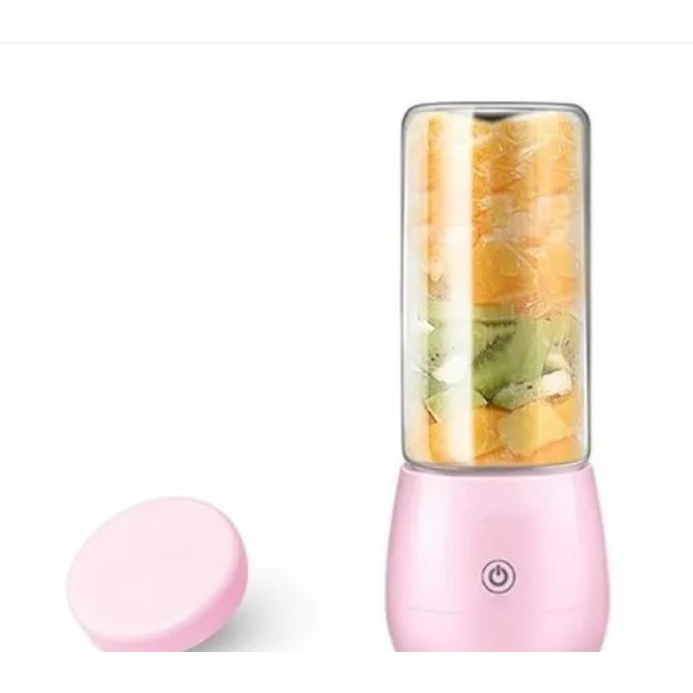 Mini Liquidificador Portátil 6 Lâminas Suco Gelo 400ml em Oferta na Shopee