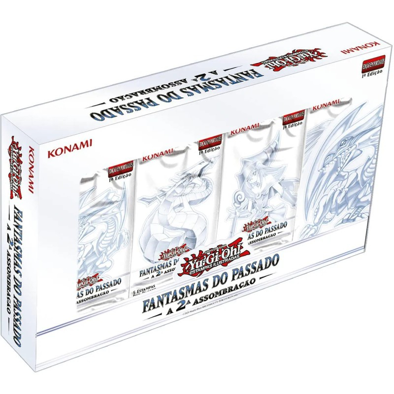 Box Yu-Gi-Oh! Fantasmas do Passado A 2ª Assombração cards cartas em português yugioh konami