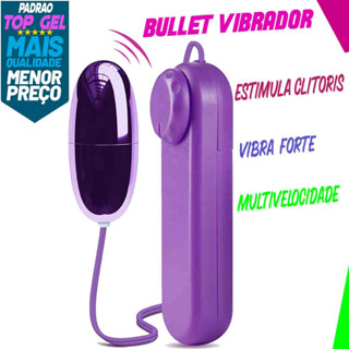Vibrador feminino sex shop Bullet Cápsula Multivelocidade Cores Variadas sexy shop produtos eróticos e adultos