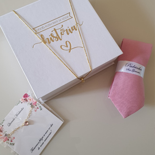 4 a 8 Convite Kit Padrinhos PRONTA ENTREGA Casamento Caixa Branca, Gravata e Pulseira em Oferta na Shopee