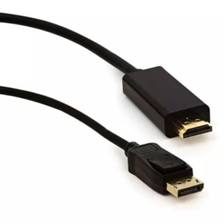 Cabo Adaptador Displayport X Hdmi 4k Definição1,8 Alta Metro
