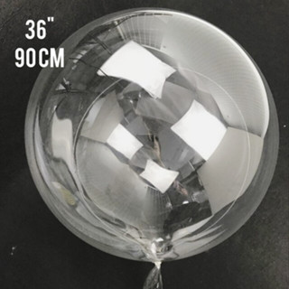 10 Balão Bubble Transparente Silicone Gigante 36 Polegadas 90cm