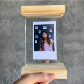 Quadro decorativo polaroid para presente dia dos namorados porta retrato em Oferta na Shopee
