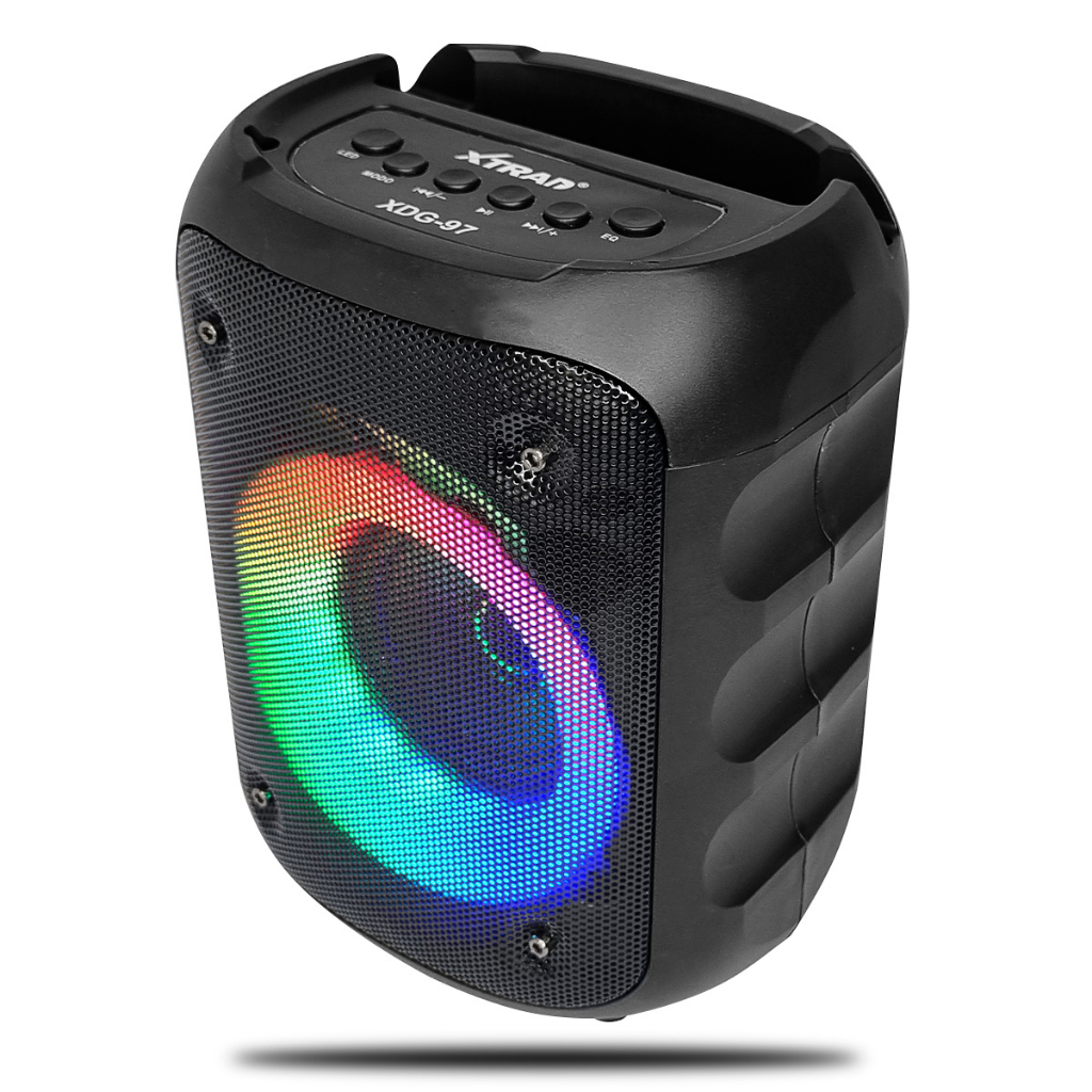 Caixa de som Bluetooth Portátil Iluminação RGB TWS Estéreo FM em Oferta na Shopee