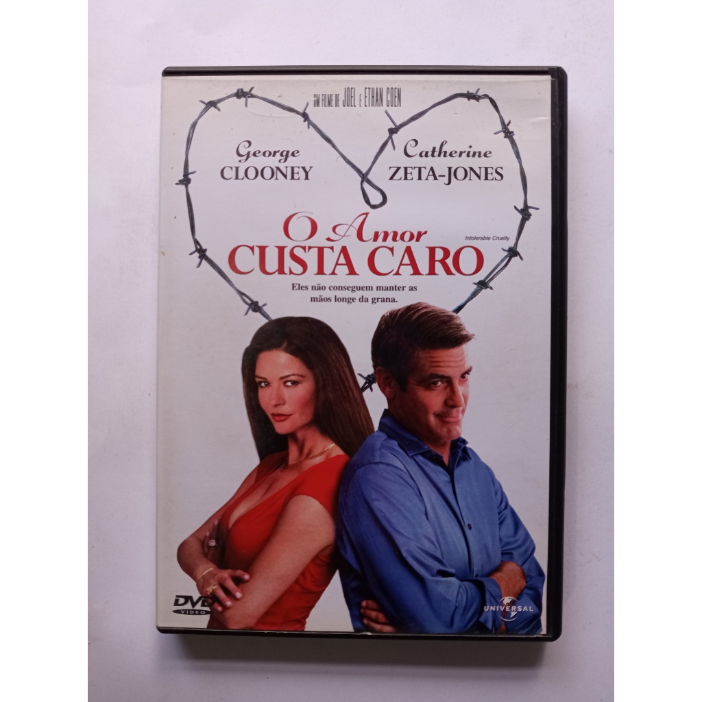 Dvd O Amor Custa Caro George Clooney Catherine Zeta-jones